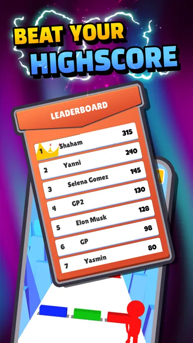 ColorSwipe: running game Ekran Görüntüleri
