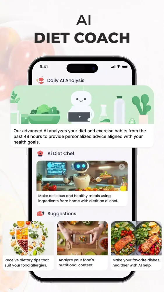Ai Calorie Tracker & Counter Ekran Görüntüleri