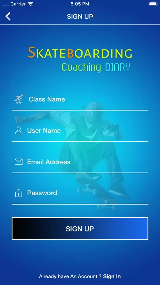Skateboarding Coaching Diary スクリーンショット