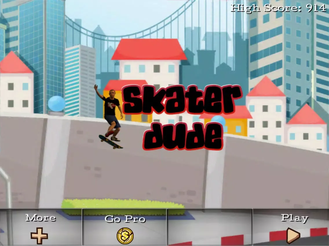 Skater Dude 3D Simulator iPad  スクリーンショット