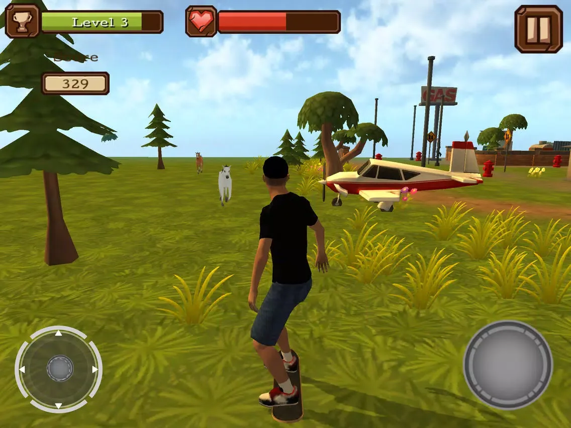 Skater Dude 3D Simulator iPad  スクリーンショット