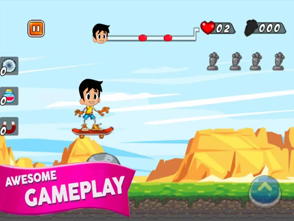 Скриншоты Skater Race Boy iPad 
