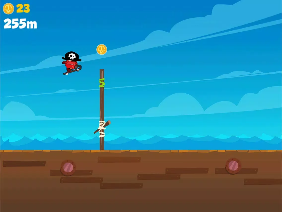 Skating Pirate iPad  Screenshots