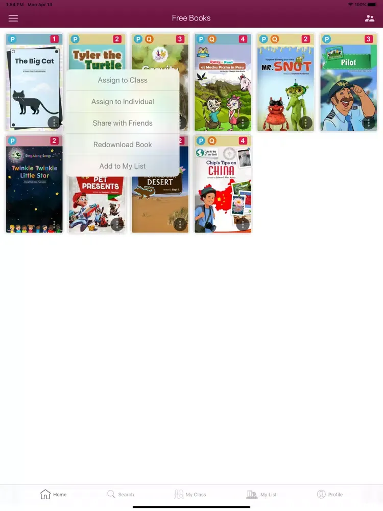 Smart Kidz Club: Classroom iPad  स्क्रीनशॉट