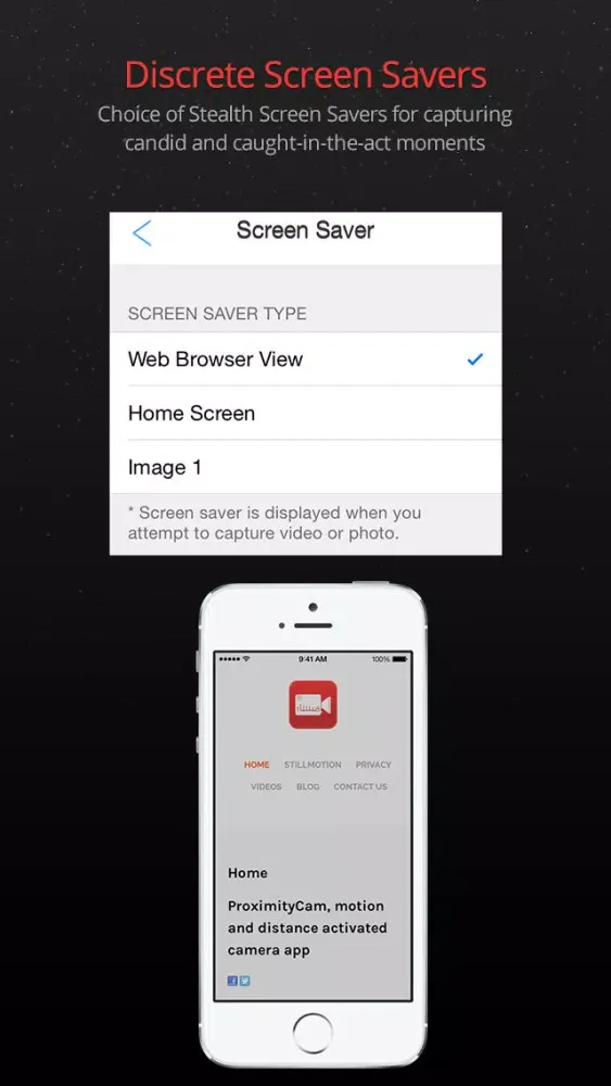 FingerCam Swipe based Spy Camera for capturing stealth candid moments Screenshots