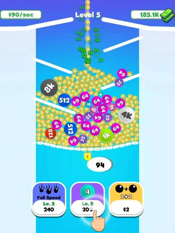تصاویر Idle Ball Merge iPad 
