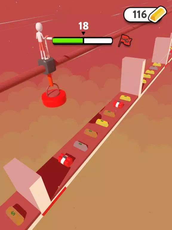 Tangkapan skrin Mine Thief iPad 