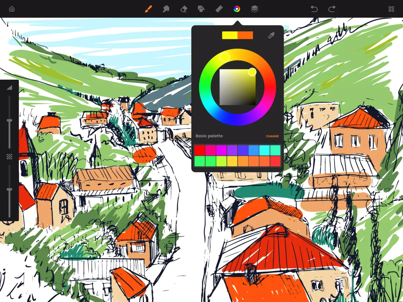 SketchBook 스크린샷