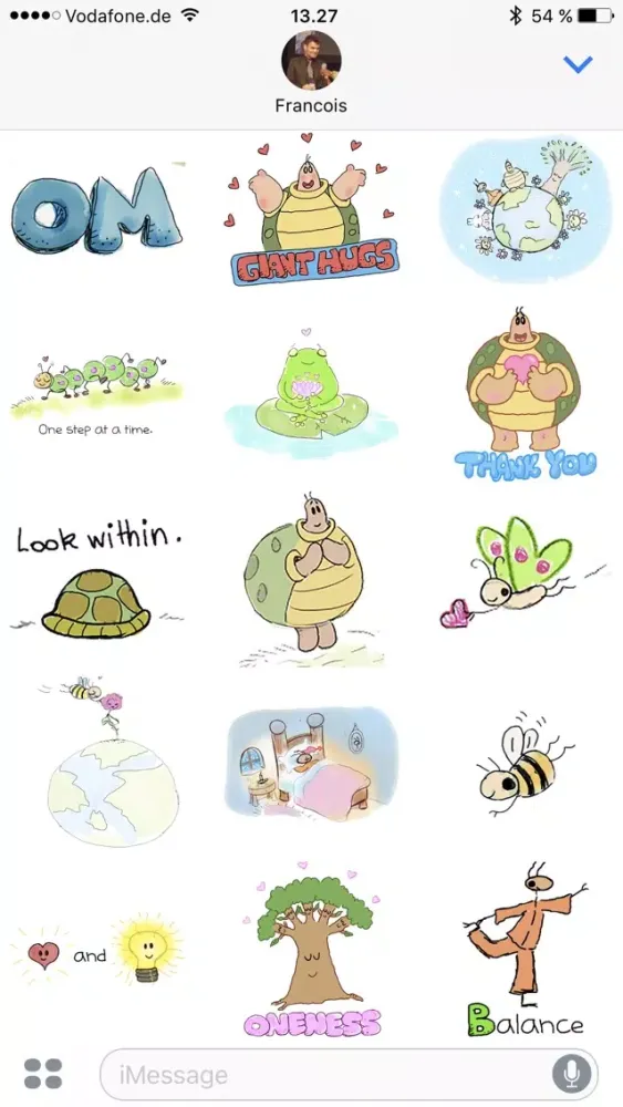 Sketches in Stillness Sticker Pack應用截圖
