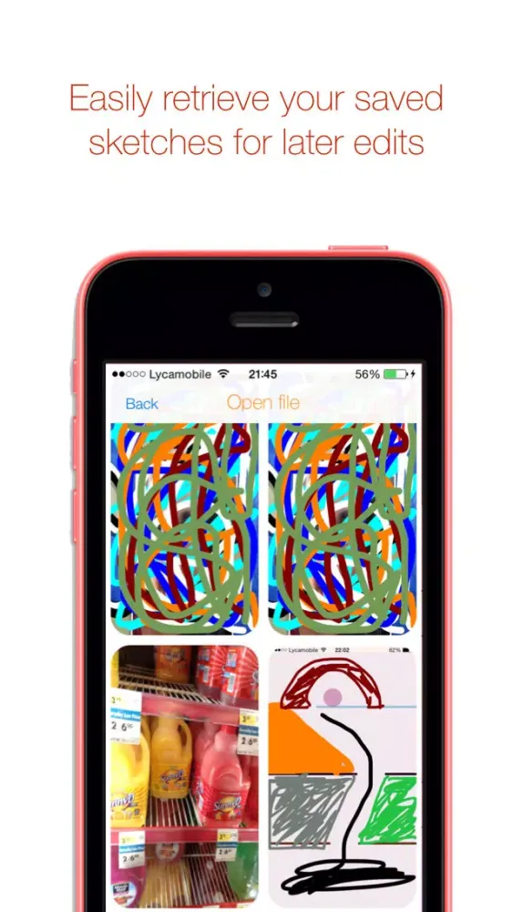 Capturas de pantalla de Sketch the Image