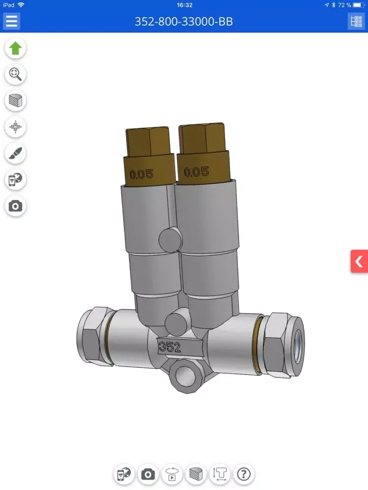 ภาพหน้าจอของ SKF LubCAD iPad 