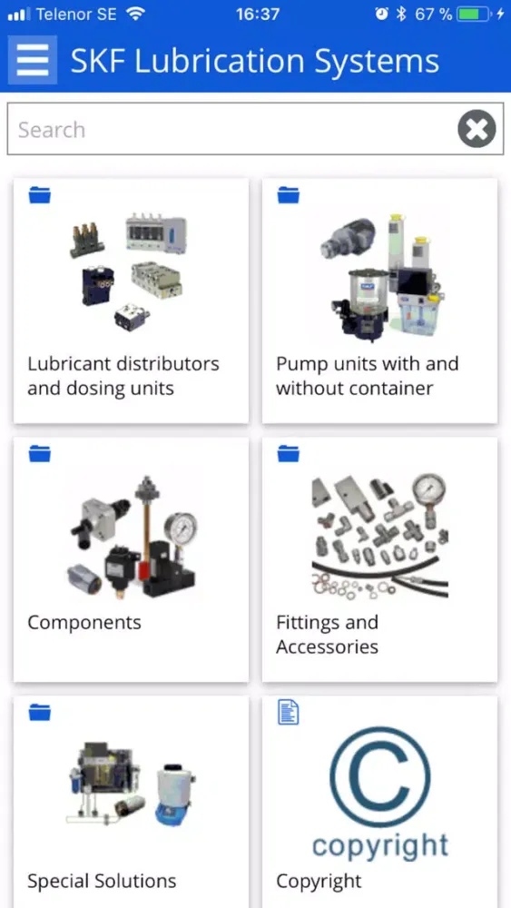 ภาพหน้าจอของ SKF LubCAD