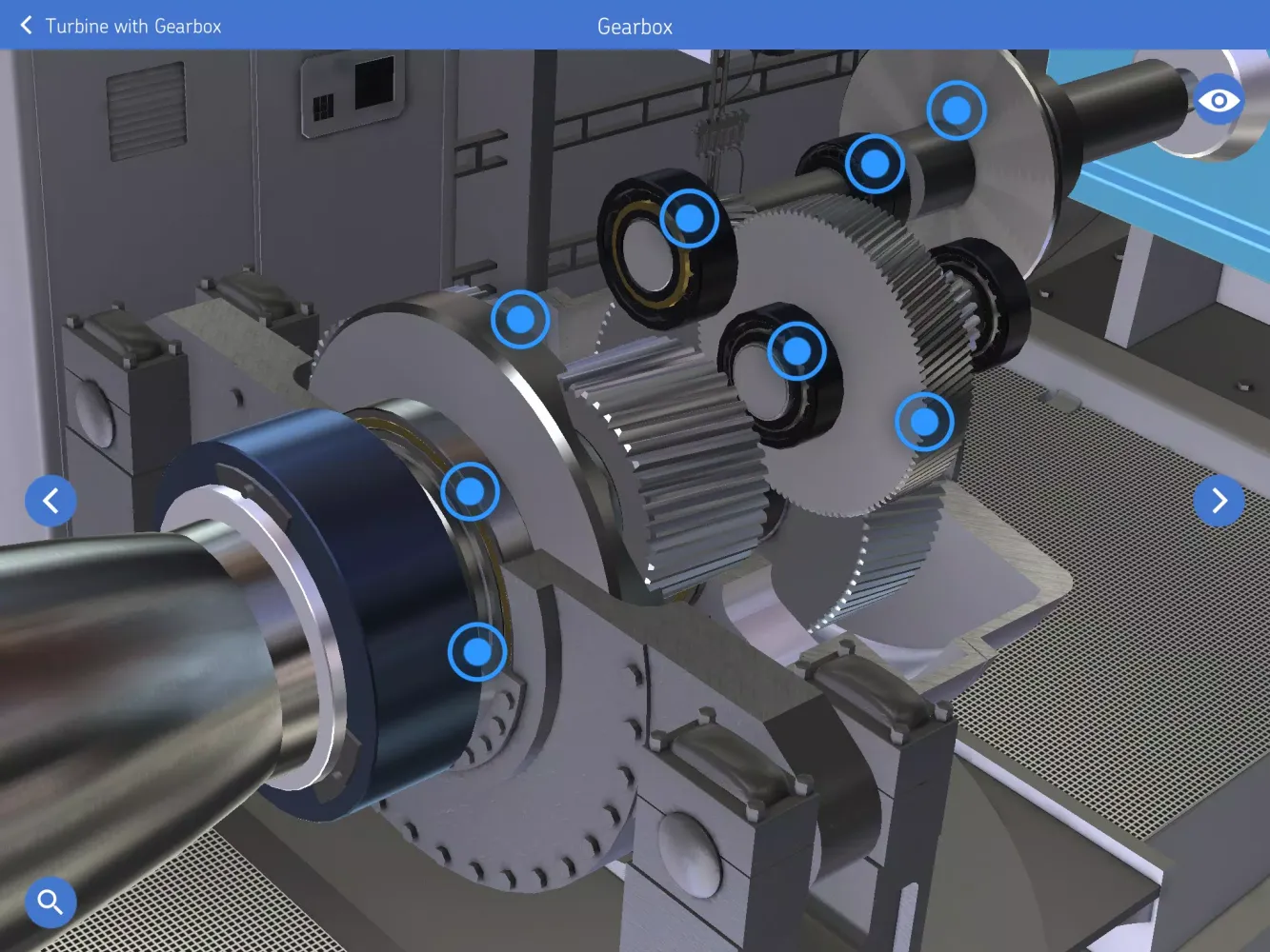 Capturas de pantalla de SKF Virtual Turbine