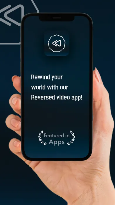 Zrzuty ekranu Reverse video editor & trimmer
