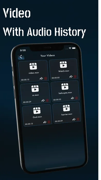 Zrzuty ekranu Reverse video editor & trimmer