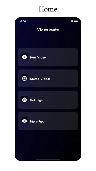تصاویر Video Mute - Remove clip sound