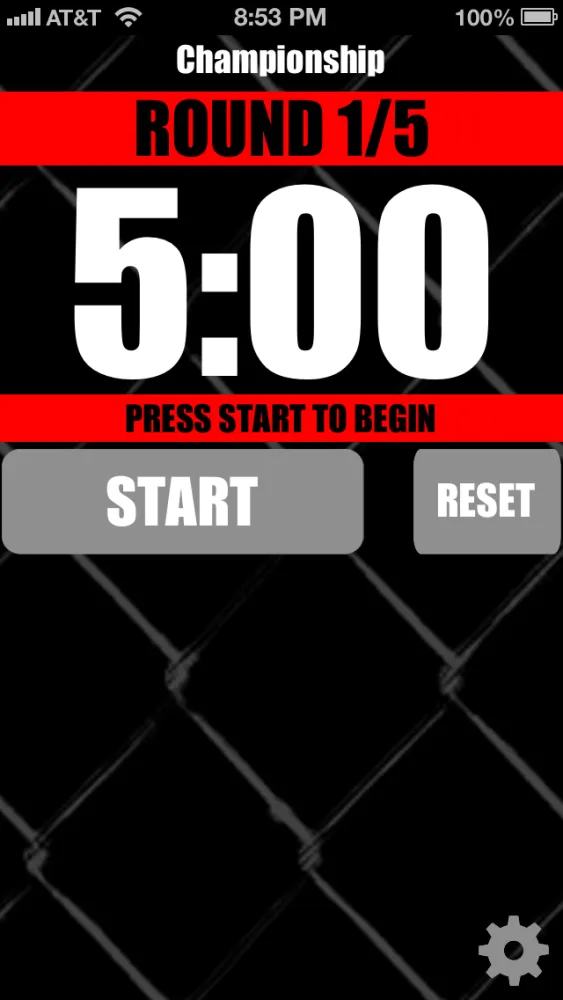 Screenshot di MMA Timer Lite - Free Mixed Martial Arts Round Interval Timer