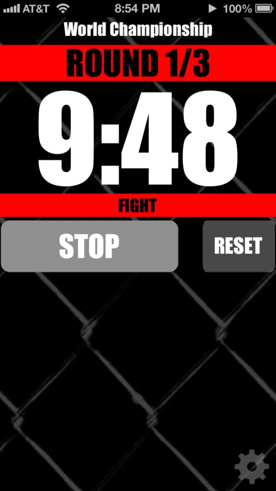 Screenshot di MMA Timer Lite - Free Mixed Martial Arts Round Interval Timer