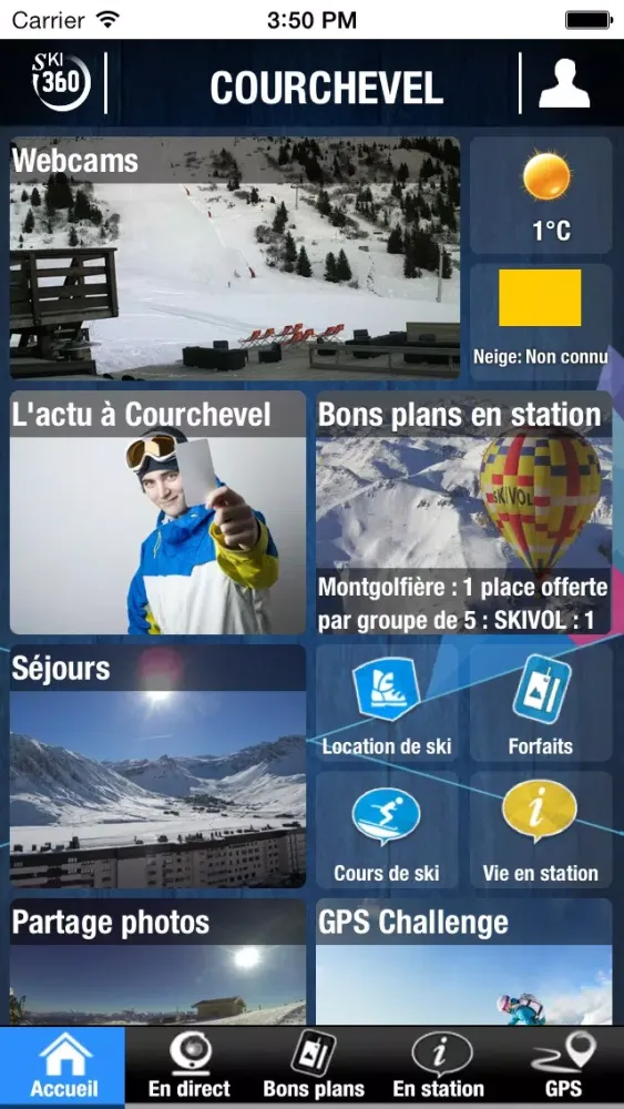 COURCHEVEL par SKI 360 (bons plans, infos ski, séjours, GPS challenge,…) Ekran Görüntüleri