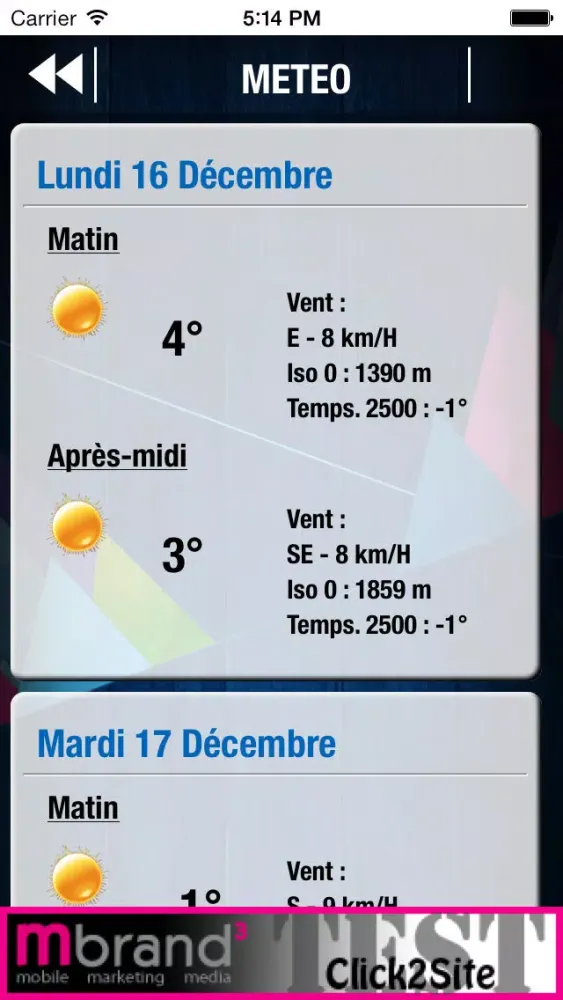 Скриншоты SERRE CHEVALIER par SKI 360 (bons plans, infos ski, séjours, GPS challenge,…)