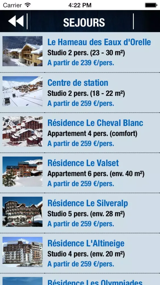 VAL THORENS par SKI 360 (bons plans, météo, enneigement, webcams, GPS,…) স্ক্রিনশট