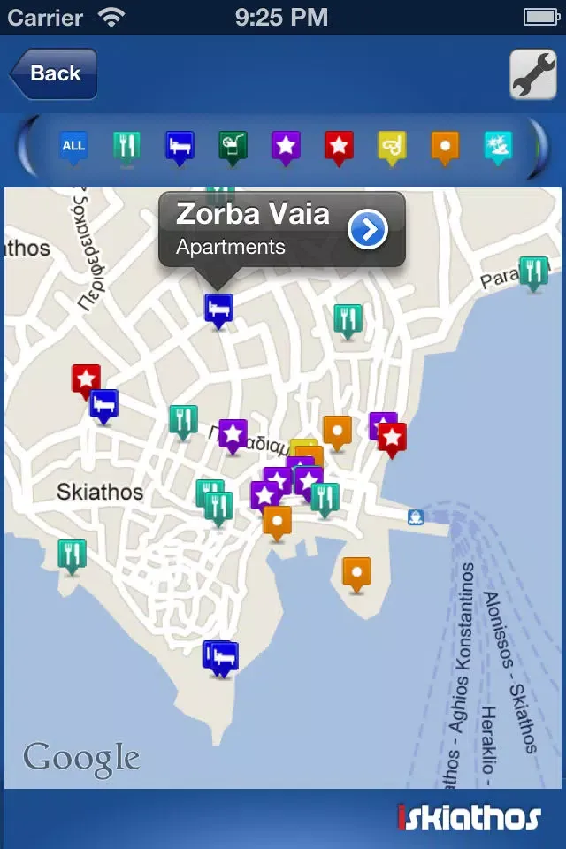 Skiathos Ekran Görüntüleri