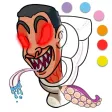 Toilet Coloring Skibidi Game