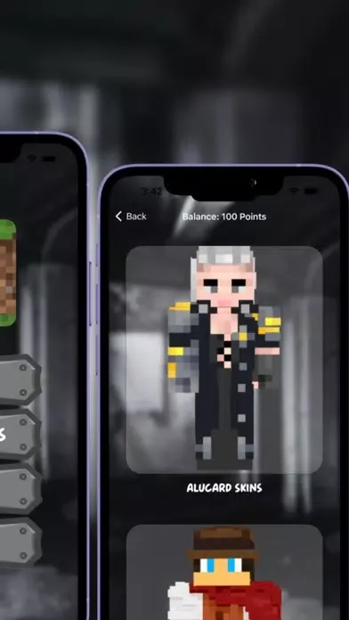 تصاویر GRIMACE Addons : Mineskins MC