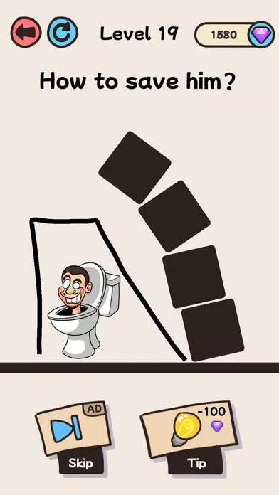Skibidi Toilet Save Puzzle سکرین شاٹس