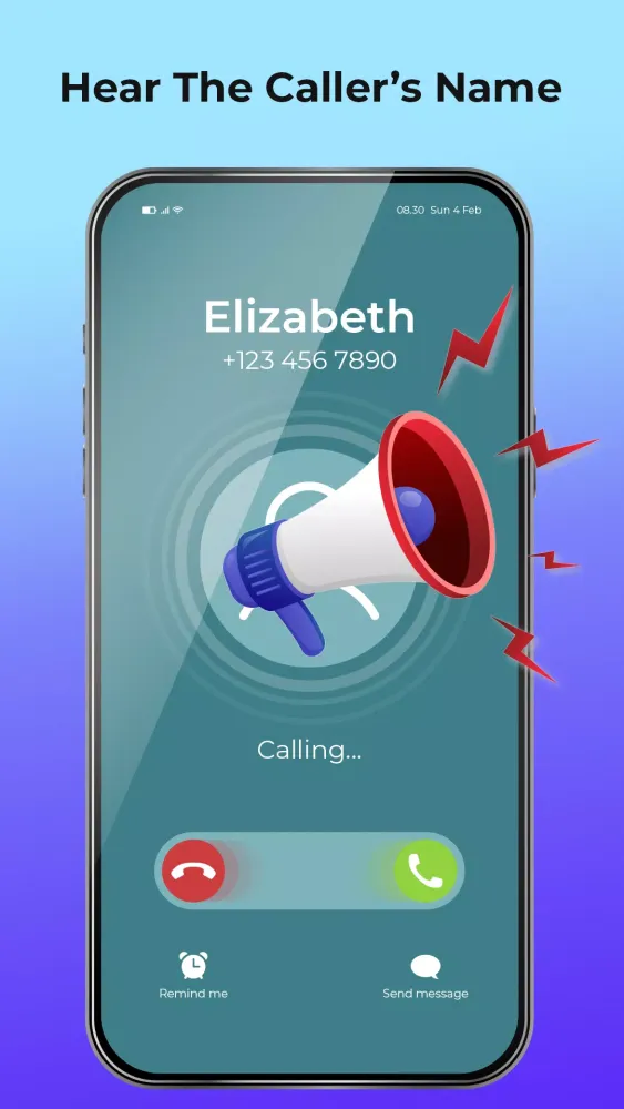 Captures d'écran de Caller Name Announcer Pro