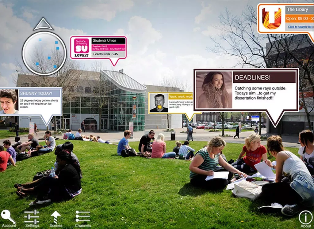 Ảnh chụp màn hình của skignz - geolocated augmented reality viewer iPad 