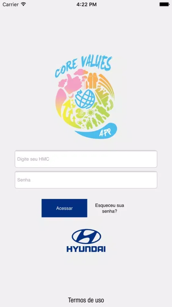 Core Values App Hyundai स्क्रीनशॉट