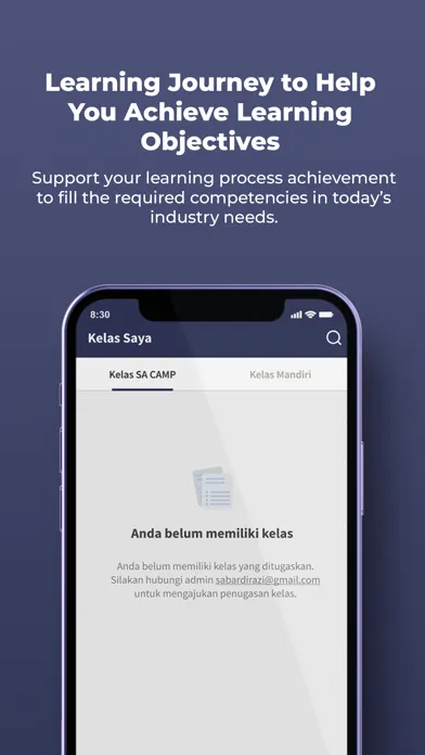 Tangkapan layar Skill Academy CAMP