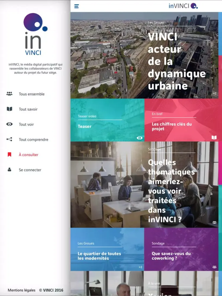 inVINCI iPad  Screenshots