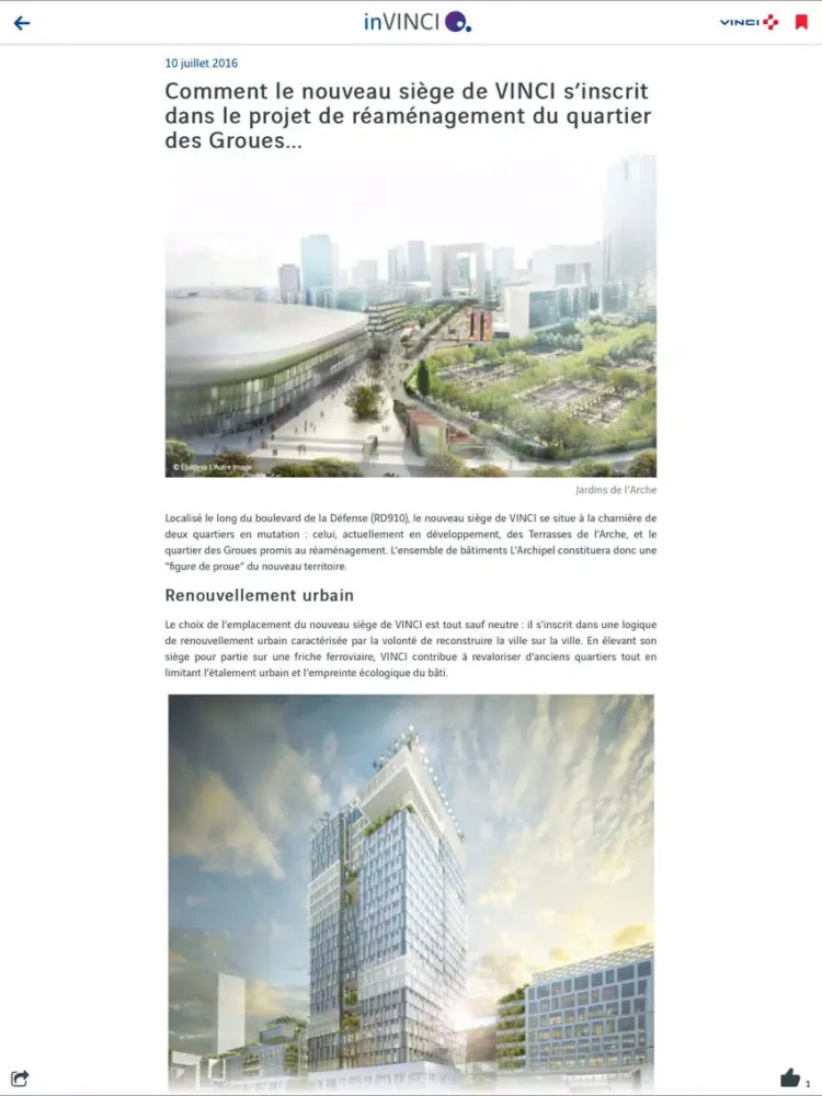 inVINCI iPad  Screenshots