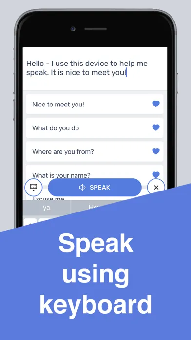 AAC Bestie Text to Speech स्क्रीनशॉट