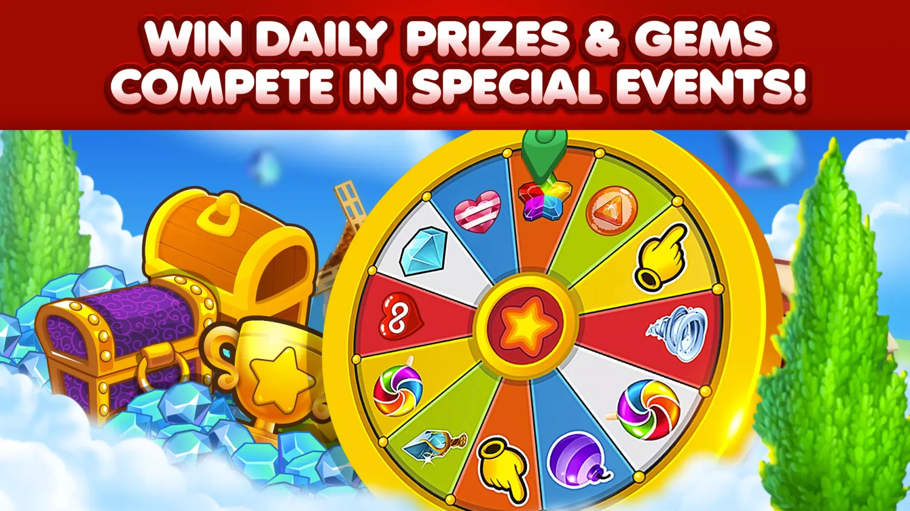 Скриншоты Addictive Gem - Match 3 Games