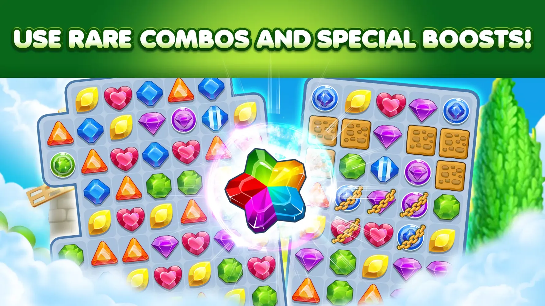Скриншоты Addictive Gem - Match 3 Games