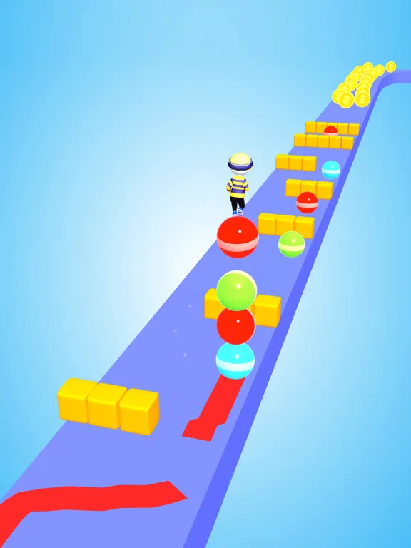 Ball Surfer - Giant Stack Rush iPad  Screenshots