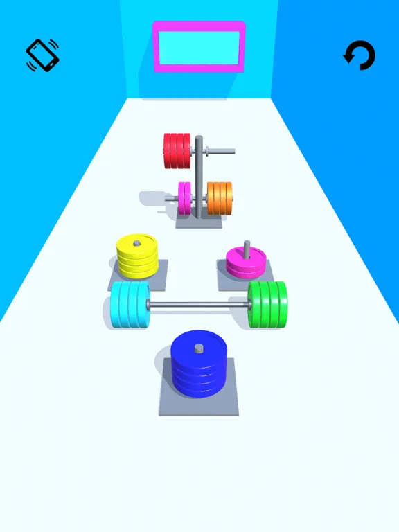 ภาพหน้าจอของ Brain Train: Color Sorting Fun iPad 