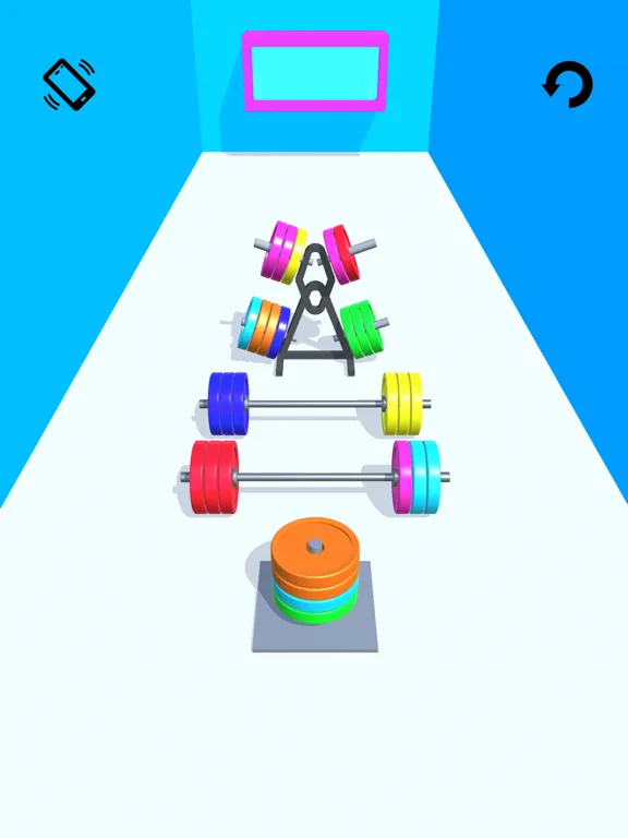 ภาพหน้าจอของ Brain Train: Color Sorting Fun iPad 