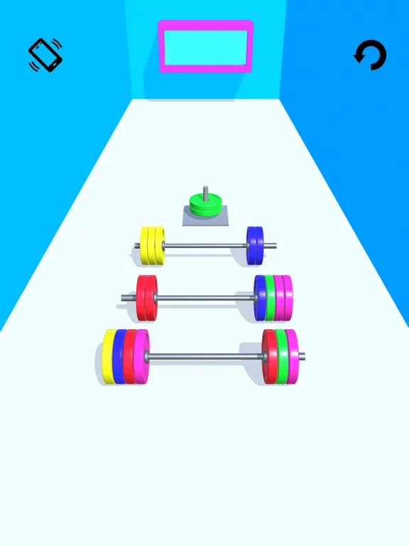 ภาพหน้าจอของ Brain Train: Color Sorting Fun iPad 
