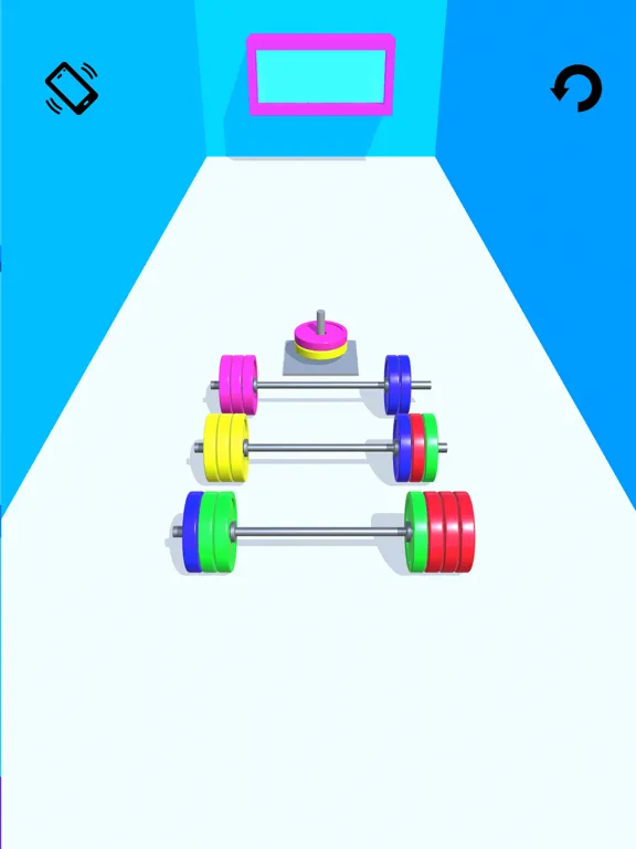 ภาพหน้าจอของ Brain Train: Color Sorting Fun iPad 