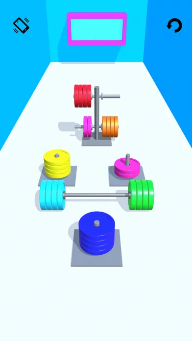 ภาพหน้าจอของ Brain Train: Color Sorting Fun