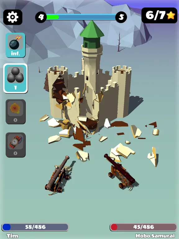 صور Cannon Castles iPad 