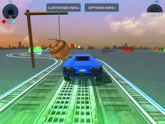 Capturas de tela do Car Stunt Driver - Jump High! iPad 