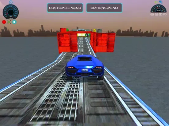 Capturas de tela do Car Stunt Driver - Jump High! iPad 