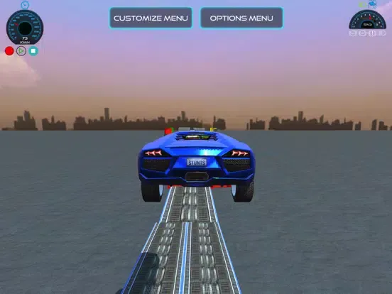 Capturas de tela do Car Stunt Driver - Jump High! iPad 