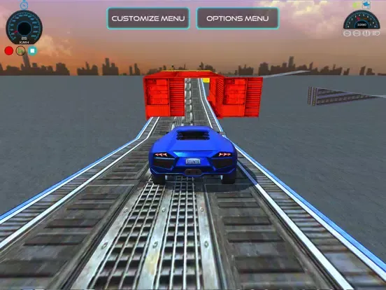 Capturas de tela do Car Stunt Driver - Jump High! iPad 