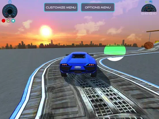 Capturas de tela do Car Stunt Driver - Jump High! iPad 